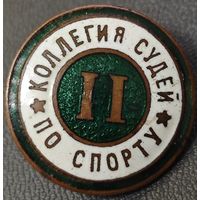 Знак в тяжелом металле. Коллегия судей по спорту