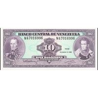 Венесуэла, 10 боливаров 1992 г (08.12.1992). P61с. UNC