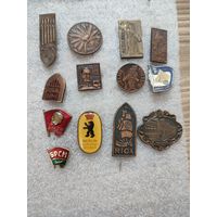 Значки тяжёлые на выбор