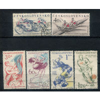 Чехословакия - 1961г. - спорт - 6 марок - гашёные, MNH. #3-WB-92-KS-4