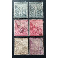 Великобритания\142в\Мыс доброй надежды. 1884 стандарт. SG48 48a 49 49a 52