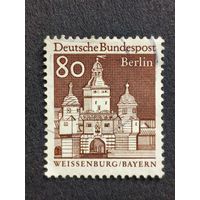 Германия 1966. Берлин. Здания Германии 12 века. Эллинген-Гейт, Вайсенбург / Бавария