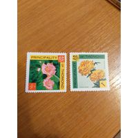1962 княжество Томонд флора цветы роза (2-13)