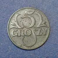 5 грошей 1935  Польша #3
