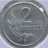 Польша 2 гроша 1949 г. В холдере