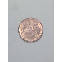 ЮАР 1 цент 2001 года .