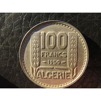 Алжир. 100 франков.1950. С 20 копеек. Распродажа коллекции. Смотрите другие лоты.