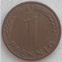 Германия 1 пфенниг 1968 г. F