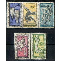 Чехословакия - 1962г. - спорт - 5 марок - гашёные. #3-WB-92-KS-5