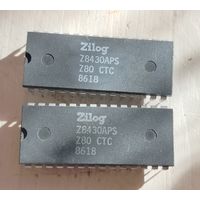 Zilog Z8430APS контроллеры таймера/счетчика (CTC)  Z80.