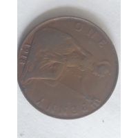 1 пенни 1918 великобритания