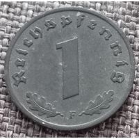 1 рейхспфенниг 1942 F