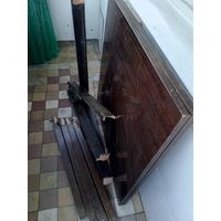 Стол  раскладной 80*80*74 см
