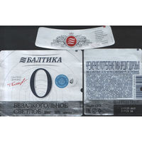 Пивная этикетка (РФ) Балтика 0
