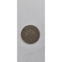 Тунис 20 милим 2007