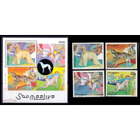 Сомали, 2003, Фауна, Собаки, серия  MNH
