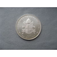 Ватикан 1000 лир  2001 - MMI  Глобальный мир Иоанн Павел II