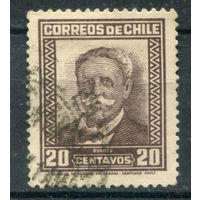 Чили - 1931г. - Мануэль Булнес - 1 марка - полная серия, гашёная [Mi 186]. Без МЦ!