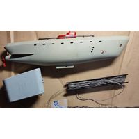 Электромеханическая игрушка подводная лодка СССР.