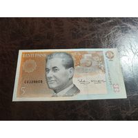 Эстония 5 крон образца 1994 года AUNC p76