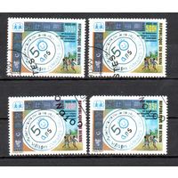 Помощь детям Бенин 1999 год серия из 4-х марок