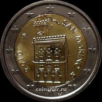 Сан-Марино 2 евро 2010 Unc в холдере