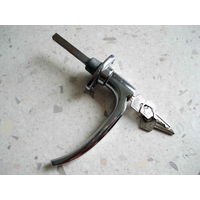 Дверная ручка с замком для защелки