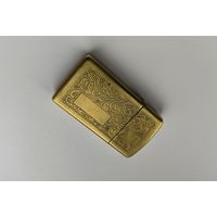 Зажигалка Zippo 1652B Slim Brass Venetian. С рубля