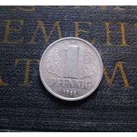 1 пфенниг 1985 (A) Германия ГДР #37 XF