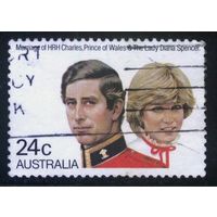 Австралия - 1981 [Mi. 760] Гашеная (AU18)