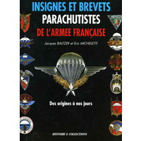Книга-каталог "Insignes et brevets des parachutistes francaises" (французский яз.)