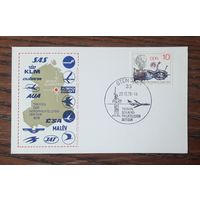ГДР 1978г.ПК Авиасообщение ГДР. СГ.