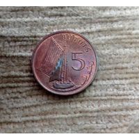 Werty71 Гамбия 5 бутут 1971 Корабль