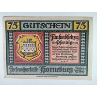 Нотгельды 75 пф. c рубля