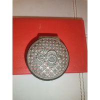 Металлическая шкатулка, высота 3.5 см., Япония.