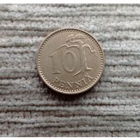 Werty71 Финляндия 10 пенни 1975 Вековое дерево