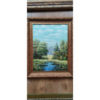 Картина маслом"Лето"