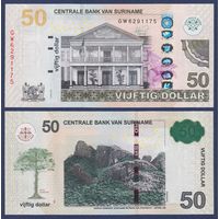 Суринам, 50 долларов 2020 г., P-165, UNC