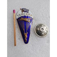 Знак. Куба. Парашютист ВДВ, Tercera. тяжелый, винт
