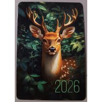 Олень. Календарик, 2026