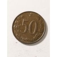 Чехословакия 50 геллер 1965