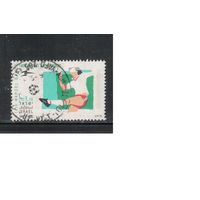 Израиль-1991,(Мих.1191)  гаш.  , Спорт, Футбол,