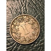 1881 Mexican 1 c