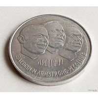 - Памятная МЕДАЛЬ APOLLO 11 В честь первого полёта на луну астронавтов США