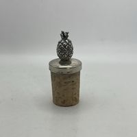 Корковая пробка для бутылки с декором. Италия. Арт 3355