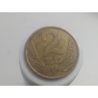 2 злотых Польша 1985 год  лот 42