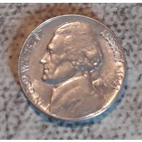 5 центов 1941 США МД  Филадельфия XF