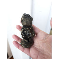 Лот С 1 РУБЛЯ! много лотов! Сувенирная фигурка Мишка "Паддингтон" (патина бронза с зеленцой)