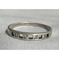 Кольцо серебряное 925 пробы. 59