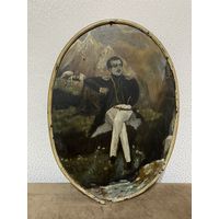 Живопись. Наив. ДВП, масло. 46х30 см.